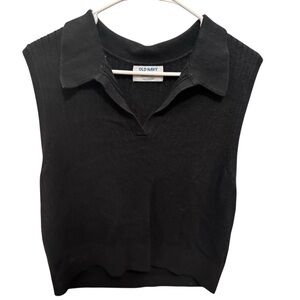 Old Navy Sweater Vest, Size XXL, Black Vest, Comfort, Cotton‎ Rayon Blend
